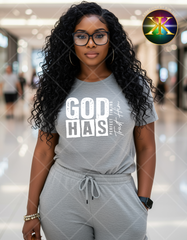 Screen Print God Has Perfect Timing Transfer