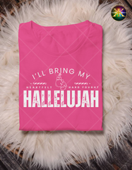 Screen Print Hard Fought Hallelujah  Transfer