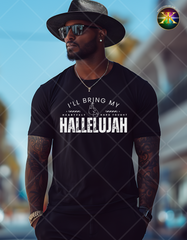 Screen Print Hard Fought Hallelujah  Transfer