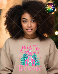 Print-To-Order Joy To The World Transfer