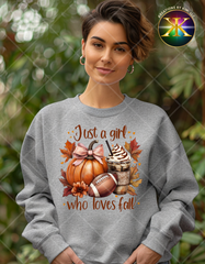 Print-To-Order Just A Girl Who Loves Fall