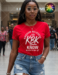 KBK Kingdom Believers Know Tee