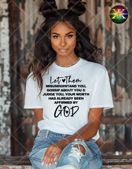 Screen Print Let Them Already Affirmed by God Transfer