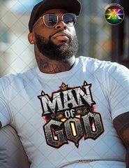 Man of God Sublimation Shirt Transfer