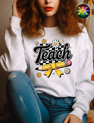 Retro Rad Teach Sublimation Shirt Transfer