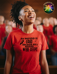 Screen Print My Worship Is Loud Transfer