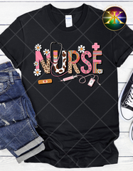 Print-To-Order Retro Nurse Transfer
