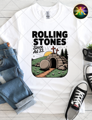 Rolling Stone Sublimation Shirt Transfer