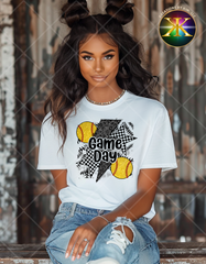 Softball Game Day Sublimation Shirt Transfer