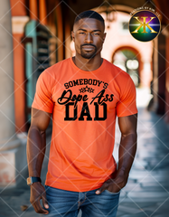 Screen Print Somebody's Dope Dad Transfer