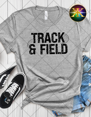 Screen Print Track & Field Transfer