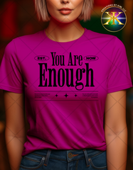 Screen Print You Are Enough Transfer