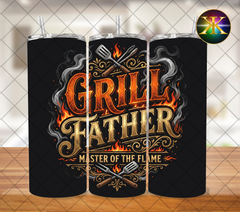 Grill Father Sublimation Transfer Wrap