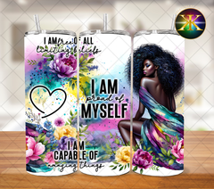 I Am Proud of Myself Sublimation Transfer Wrap