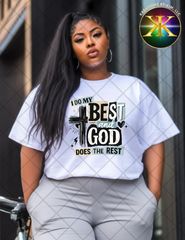 I Do My Best Sublimation Shirt Transfer
