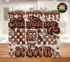 Inflated Touchdown Season Sublimation Transfer Wrap