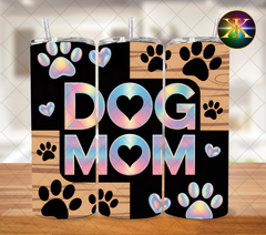 Iridescent Dog Mom Sublimation Transfer Wrap