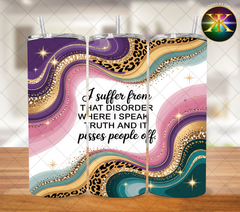 I Suffer From Sublimation Transfer Wrap