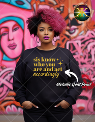 Screen Print Sis Know Who You Are Transfer