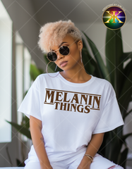 Screen Print Melanin Things Transfer