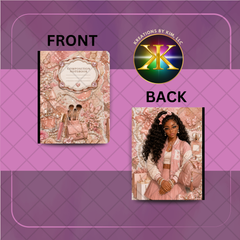 Luxury Glam Composition Notebook Cover (Notebook Not Included)