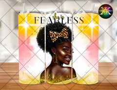 Digital Download She Is Fearless 20 Ounce Tumbler Design (NOT A PHYSICAL ITEM)