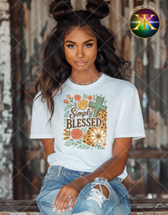 Print-To-Order Simply Blessed Transfer