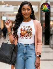 Just A Girl Sublimation Shirt Transfer